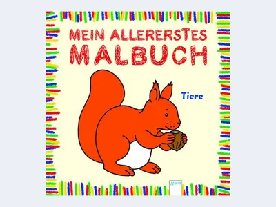 Produktbild von Mein allererstes Malbuch. Tiere