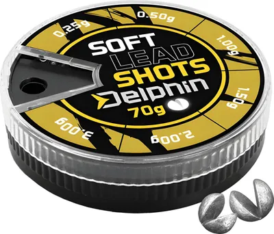 Produktbild von Delphin Softblei Schrotblei-Dose 70g 0,1-1,25g
