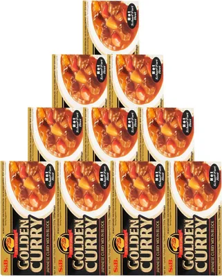 Produktbild von S&B Golden Curry Mix scharf 10x220g