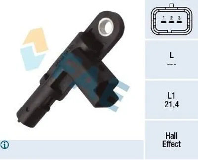 Produktbild von FAE Nockenwelleposition Sensor für CITROËN C5 III Kombi (RW) Nockenwellen 79443