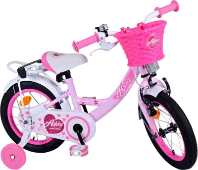 Produktbild von TPFSports Ashley Kinderfahrrad - Mädchen - 14 Zoll - Rücktritt + Handbremse - Rosa