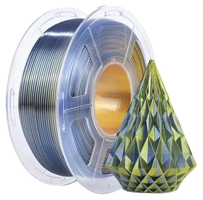Image de Filament pour imprimante 3D, PLA haute performance, SKDC noir et or