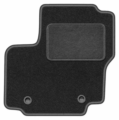 Produktbild von Fahrermatte Velours für Ford S-MAX MK1 2006-2011 (Minivan) – 1-tlg, Graphit, passgenau – Wielganizator LUX