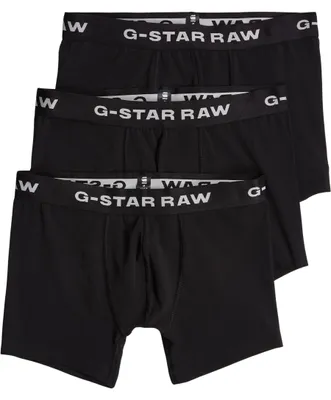 Produktbild von G-Star Herren Boxer-Shorts 3 Pack, Schwarz (Black/Black/Black D23771-D516-4248),