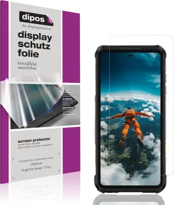 Immagine prodotto di 4x Pellicola Protettiva per Ulefone RugOne Xever 7 Pro Protezione Schermo Claro Display dipos
