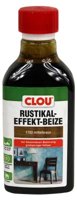 Produktbild von Clou Rustik Beize 250 ml mittelbraun