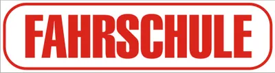 Produktbild von INDIGOS UG - Magnetschild "Fahrschule" 45 x 12 cm - Magnetfolie für Auto / LKW / Truck / Baustelle / Firma