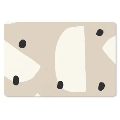 Produktbild von MuchoWow® Schreibtischunterlage Pastell - Abstrakt - Design 60x40 cm - XXL Mauspad - Großes Mauspad