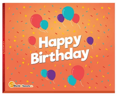 Produktbild von 'Happy Birthday' & merci Finest Selection Grosse Vielfalt 250g