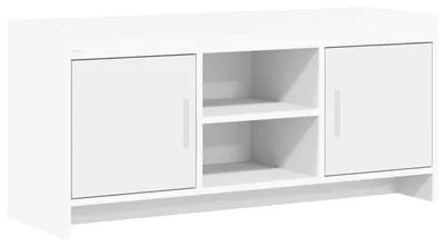 Obrázok produktu pre vidaXL TV skrinka 102 x 33 x 47 cm, biela, drevotrieska