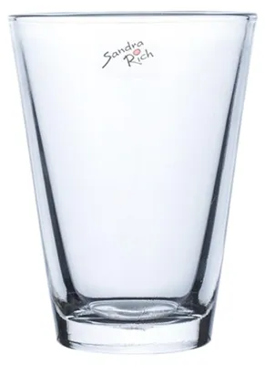 Produktbild von Glasvase, Dekoglas CONI konisch rund H. 15cm D. 11,5cm klar Sandra Rich