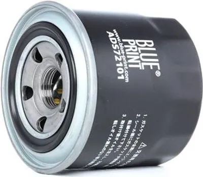 Produktbild von Ölfilter BLUE PRINT ADS72101 Anschraubfilter für OPEL Campo (TF0, TF1) Monterey A (M92) Monterey B (M98) für HYUNDAI Tucson (TL, TLE) für TOYOTA