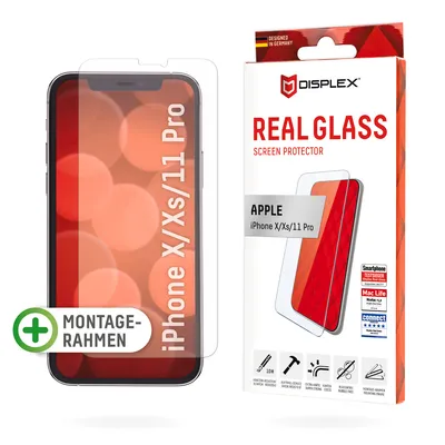 Produktbild von DISPLEX Real Glass für Apple iPhone 11 Pro/ X/ Xs