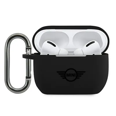 Obrázok produktu pre Mini MIACAPSLTBK Kryt AirPods Pro čierny tvrdý obal Silikónová kolekcia