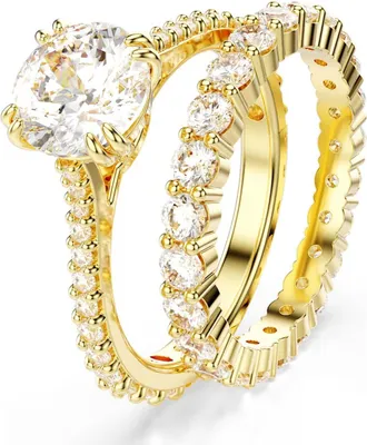 Produktbild von Swarovski Stilla Ring 5693510-h Damenring special set, Ringgröße:50