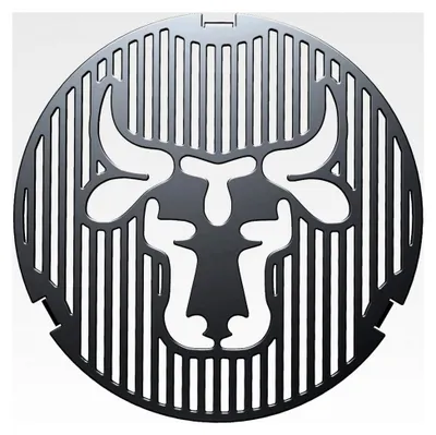 Produktbild von Grilleinsatz Feuerplatte ø 20cm für Grillplatte Feuertonne Kugelgrill