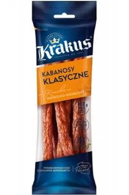 Obrázek produktu pro Kabanosy z drůbežího a vepřového masa, křehké, 150 g