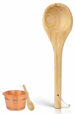 Zdjęcie produktu dla Drewniana tabliczka do sauny, ręcznie robiona, 39 cm