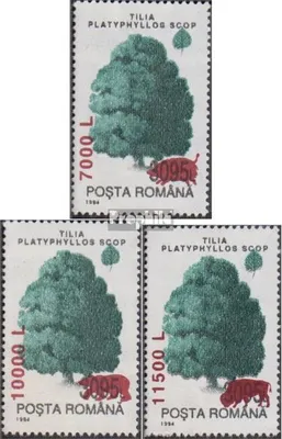 Produktbild von Briefmarken Rumänien 2000 Mi 5546-5548 (kompl.Ausg.) postfrisch Freimarken: Bäume