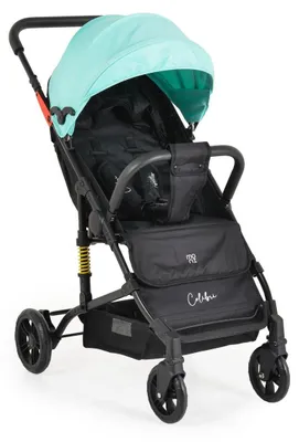 Obrázek produktu pro Kočárek Moni Buggy Colibri, skládací, nastavitelný, 5bodový bezpečnostní pás, od 6 měsíců, tyrkysový