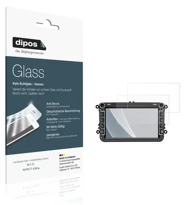 Image de 2x Protection ecrán pour M.I.C. AV8V7-Ultra mat Verre souple Film Protecteur 9H dipos