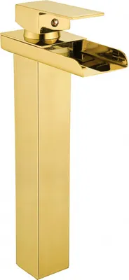 Produktbild von Mexen Hydra hohe Waschtischarmatur, Gold - 744910-50