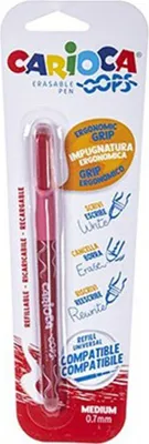 Image de Stylo à bille effaçable OOPS - rouge