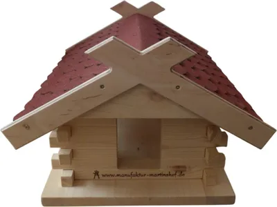Produktbild von Vogelhaus (groß), Biberschwanz rot