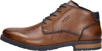 Image de Rieker Veterschoenen Hoog Veterschoenen Hoog - Cognac - Maat 43
