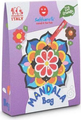 Produktbild von Sabbiarelli Sandmalerei Mandala Set Tragetasche kreatives Spielzeug