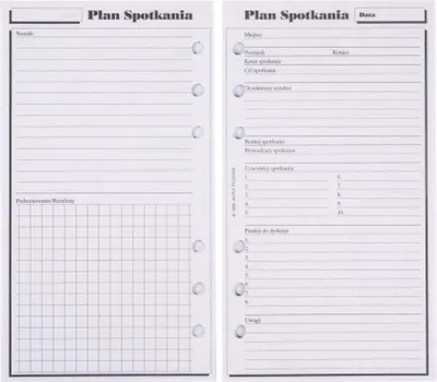Produktbild von Wkład do organizera ST Plan spotkań ANTRA