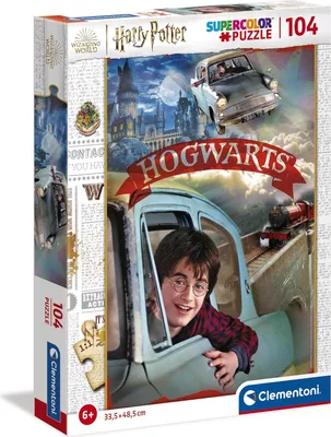 Image de Clementoni Harry Potter Puzzle 104 elementy - Oficjalny produkt do układania