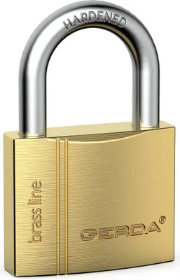 Obrázek produktu pro GERDA BRASS LINE S 20 (KMZ 2010A) Mosazný visací zámek