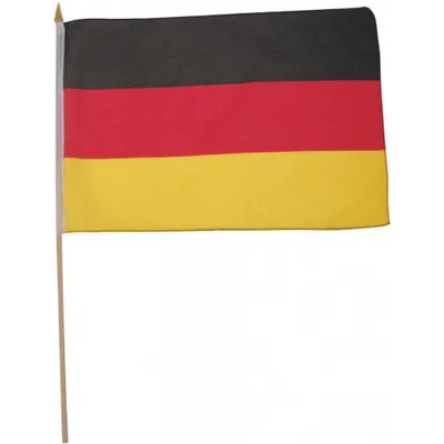 Produktbild von MFH Fahne 30 x 45 cm - Deutschlandfahne - schwarz/rot/gold