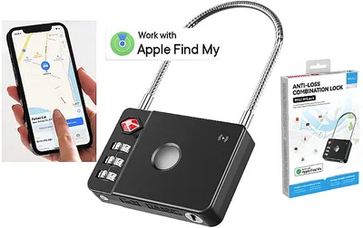 Produktbild von GPS Ortungsmodul - MiLock HD-P16-L - Modell Kofferschloß black