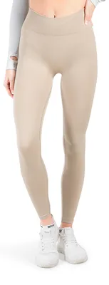 Zdjęcie produktu dla Legginsy damskie Smilodox Cetrina Scrunch - Spodnie o dopasowanym kroju z wysoką talią