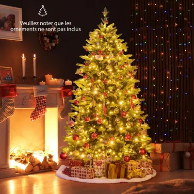 Produktbild von Künstlicher Weihnachtsbaum mit Beleuchtung, 180 cm, 250 LEDs, 11 Modi