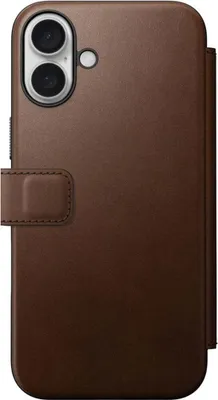 Produktbild von Nomad NM01681885, Folio, Apple, iPhone 16 Plus, 17 cm (6.7"), Braun