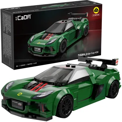 Obrázek produktu pro Stavebnice Cada Lotus Exige Cup 430 – 319 dílů – závodní auto