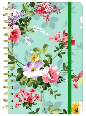 Produktbild von A5 Spiral Notizbuch 160 Seiten Liniert Hardcover 14,5 x 21,3 cm Dickes Papier