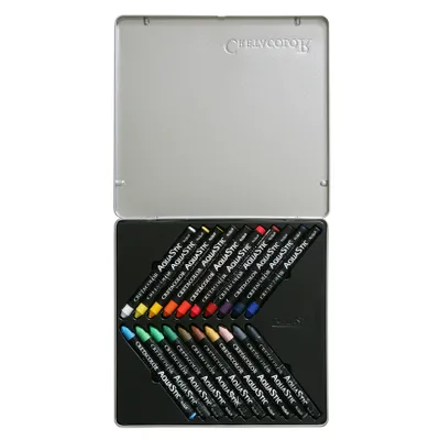 Produktbild von Cretacolor Aquarellstics Ölbasis, 20 Farben