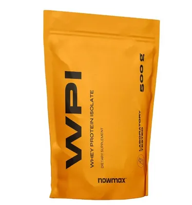 Produktbild von nowmax® WPI Protein 500 g Vanille – Whey Protein Isolat, 87 % Protein