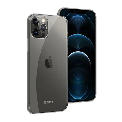 Produktbild von Crong, Hülle iPhone 12 Pro Max Crystal Slim Cover flexibel, Transparent