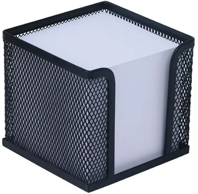 Immagine prodotto di WEDO Zettelbox Office Papier 92x92 mm Drahtmetall schwarz