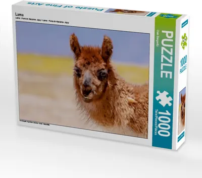 Produktbild von Calvendo Lama 1000 Teile Puzzle quer 640x480mm, Bergwitz Uwe; 7398960