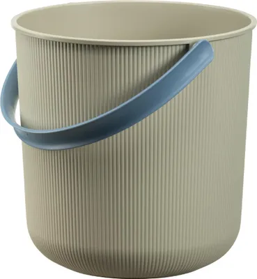 Image de NHG Seau de rangement AKITA 10 litres beige clair/bleu