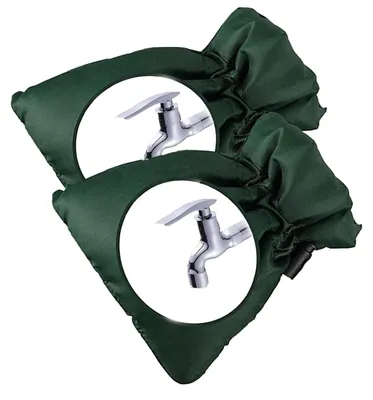 Immagine prodotto di Solidchoice - 2 protezioni riutilizzabili per rubinetti esterni, ideali per l'isolamento