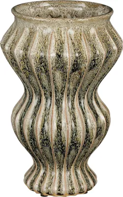Produktbild von Mica Decorations Pippa Vase – H32 x Ø21 cm – Keramik – Grün