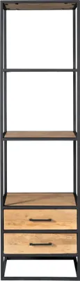 Produktbild von Starfurn - Dakota Bücherregal - Braun - 45x55x200 cm
