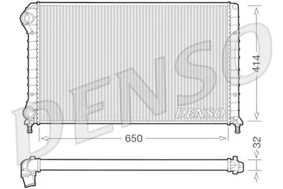 Immagine prodotto di Radiatore DENSO, raffreddamento motore  DRM09062